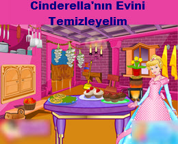 Cinderella'nın Evini Temizleyelim
